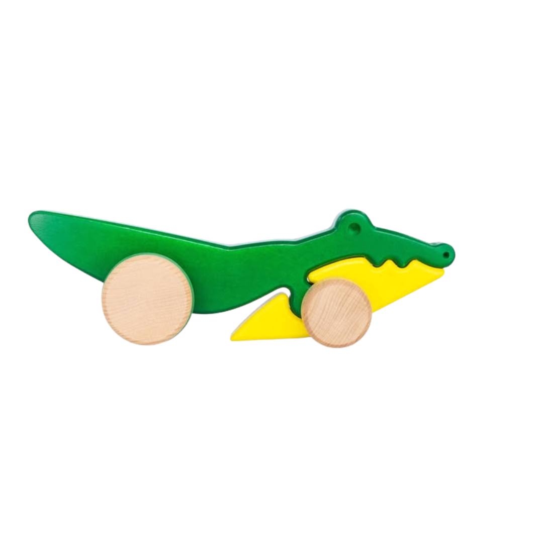 Bajo Wooden Toys - Pull Crocodile