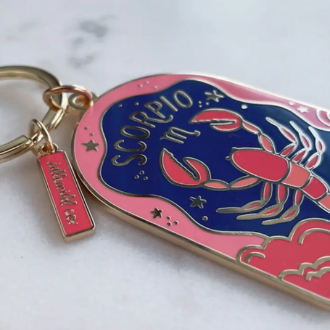 Scorpio Keyring