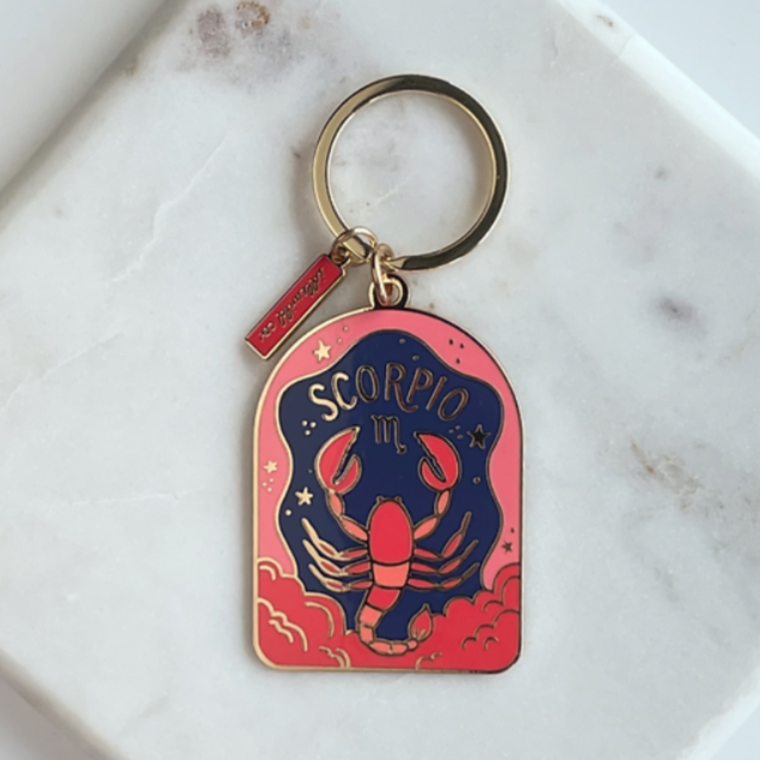 Scorpio Keyring