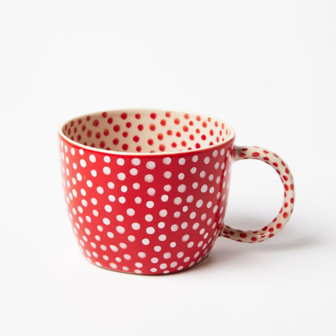 CHINO MUG RED SPOT