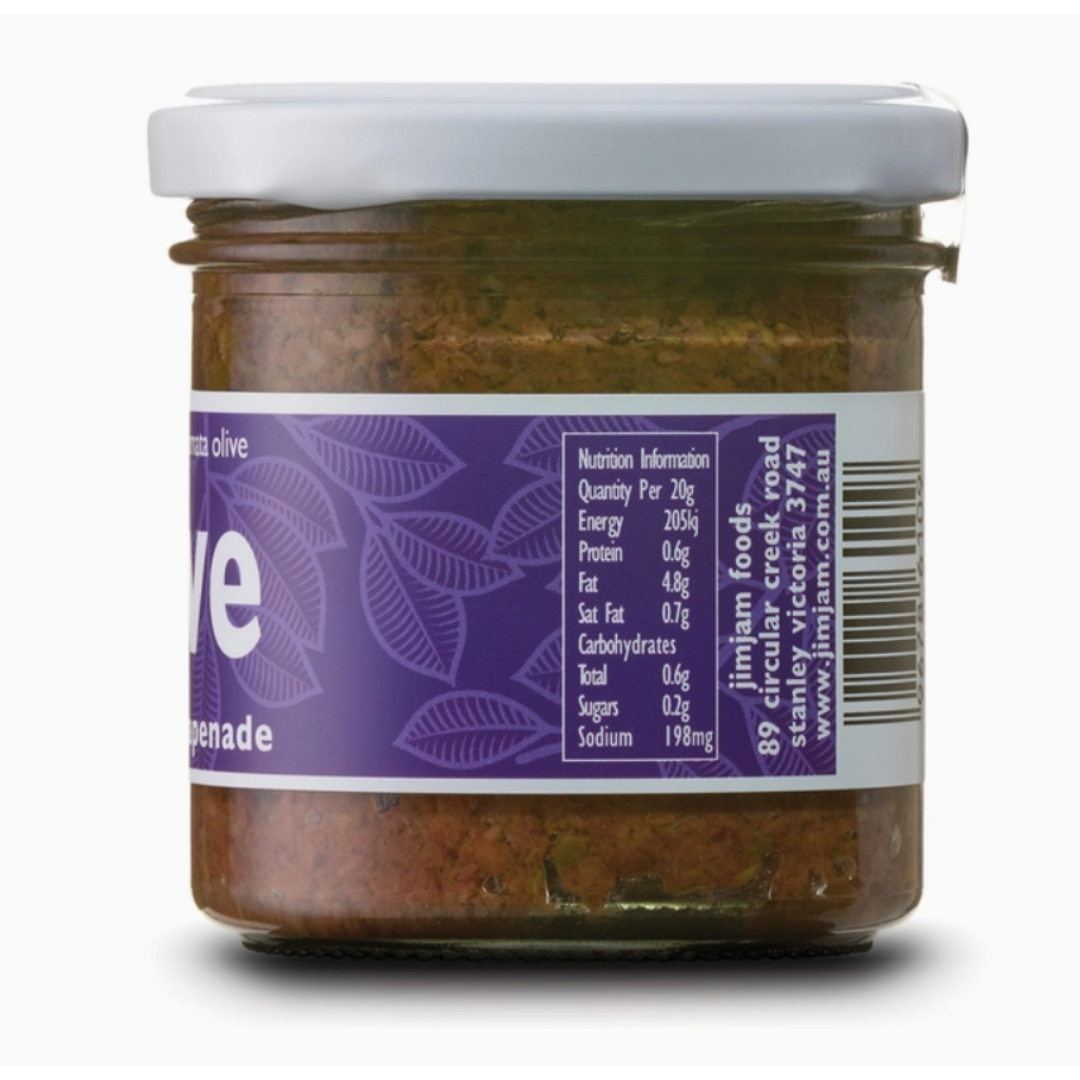 JimJam Foods Olive Tapenade 140g