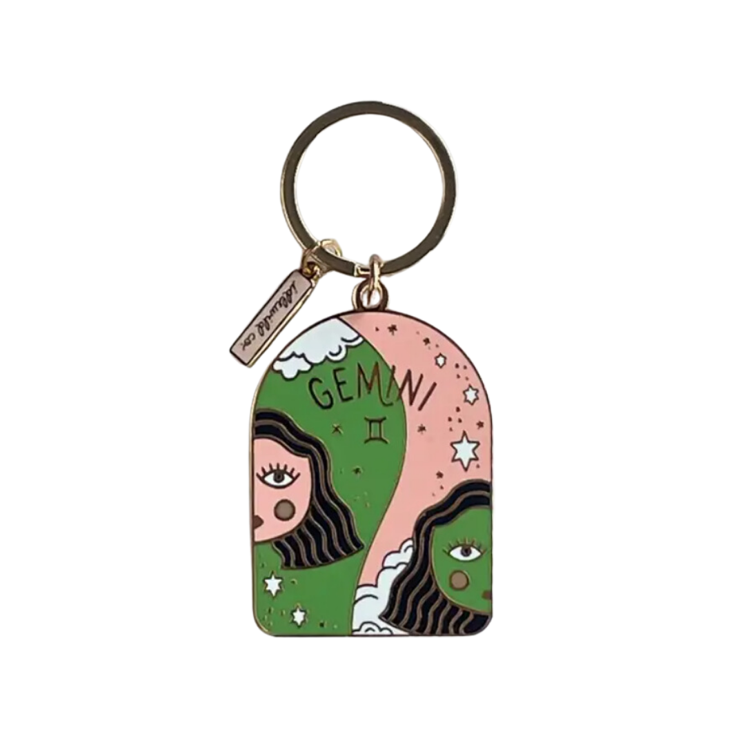 Gemini Keyring