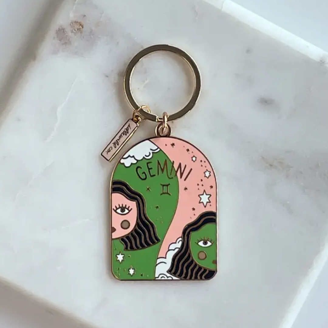 Gemini Keyring