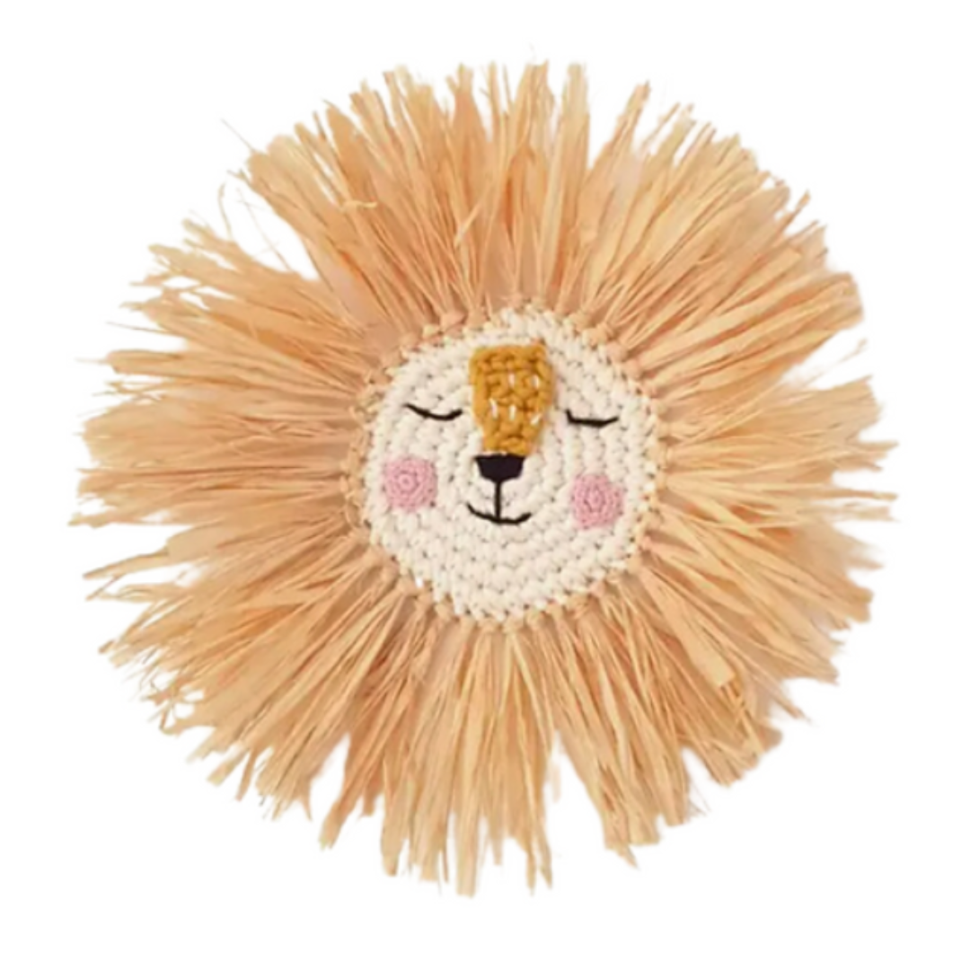 Happy Lion Wall Hanging