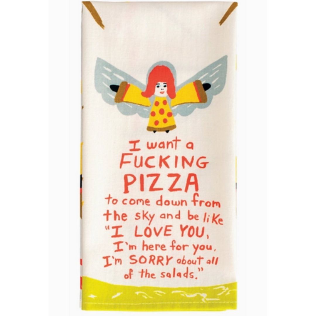 FU Pizza Towel