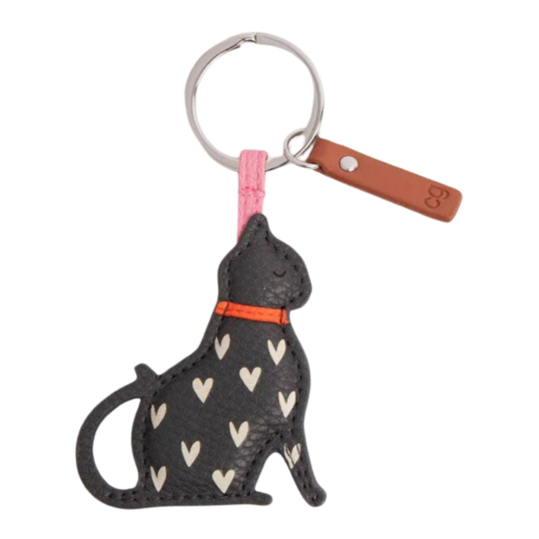 Black Cat Novelty Keyring