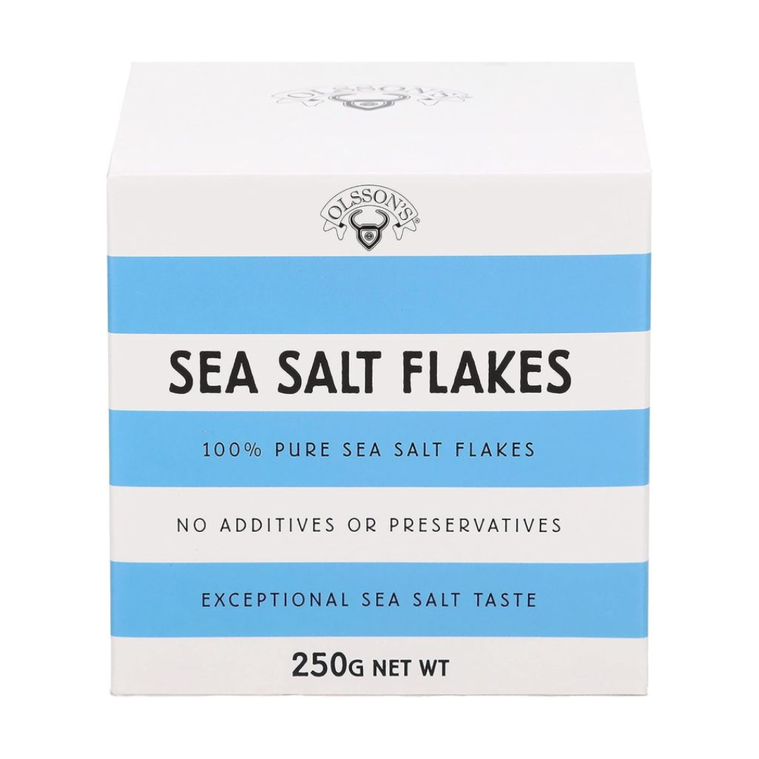 Olsson's Sea Salt Flakes Cube Box 250g