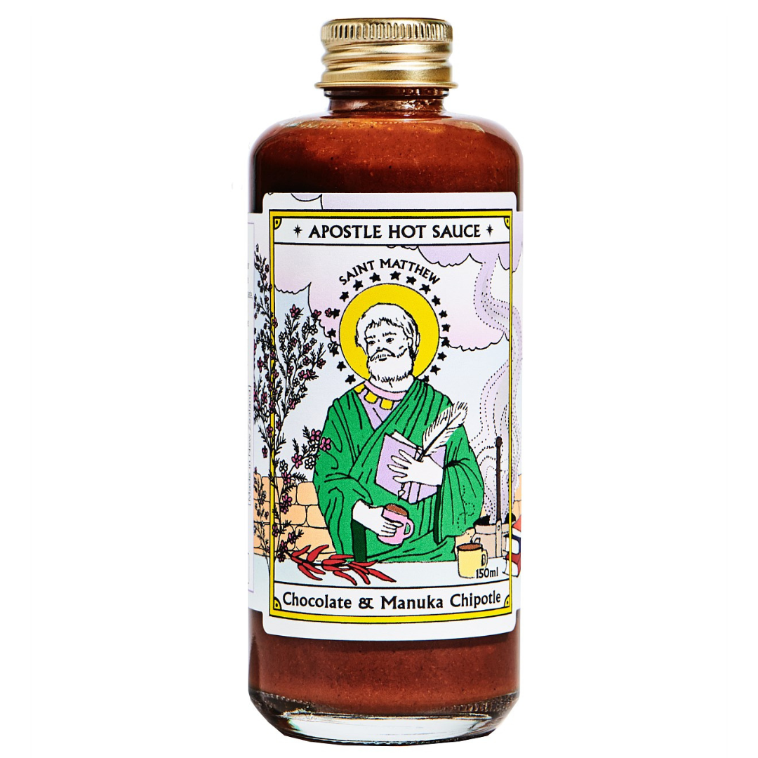 Saint Matthew - Chocolate & Manuka Smoked Chipotle Hot Sauce