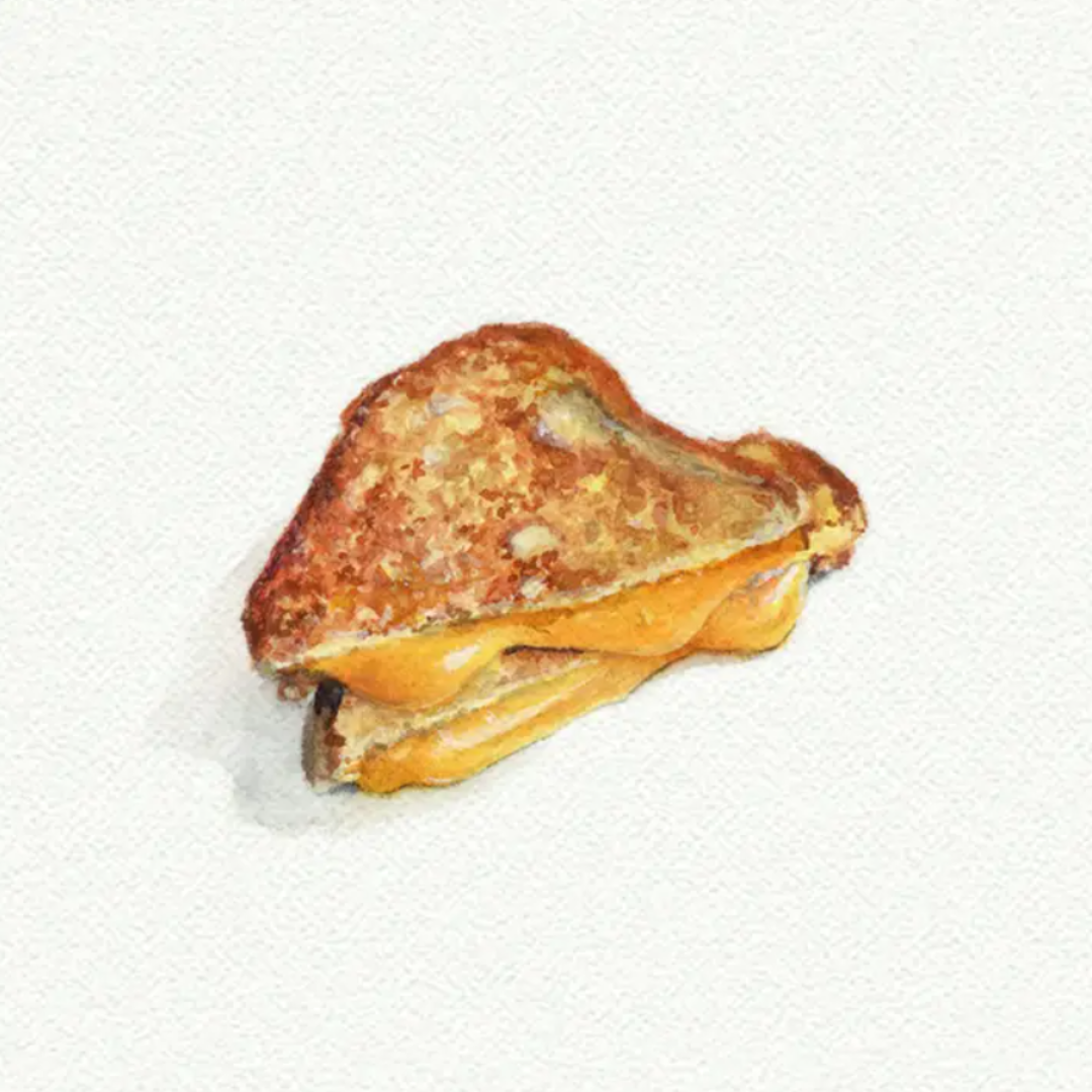 Grilled Cheese Sandwich - Tiny Print