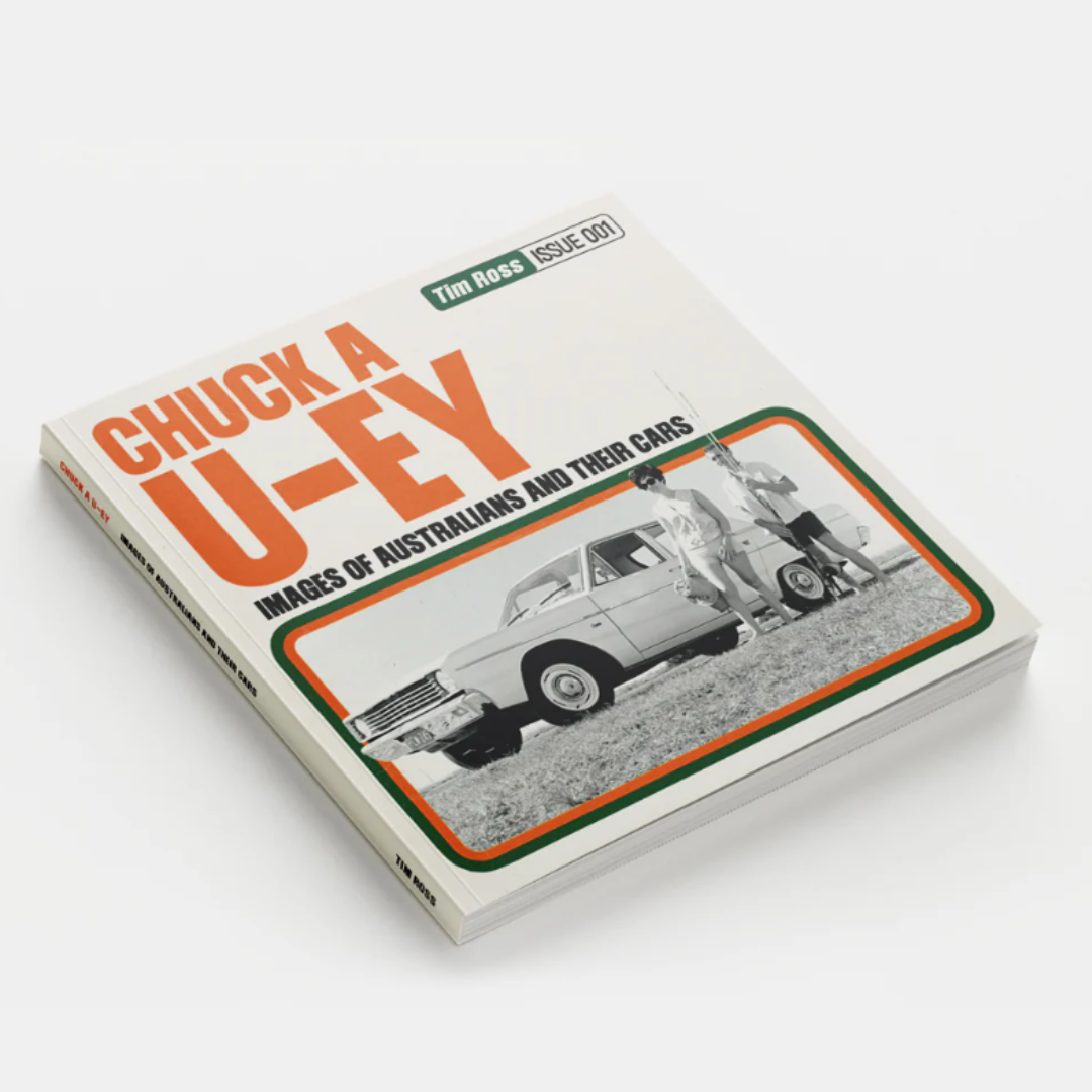 Chuck a U-ey. Images of Australians and their cars. By Tim Ross