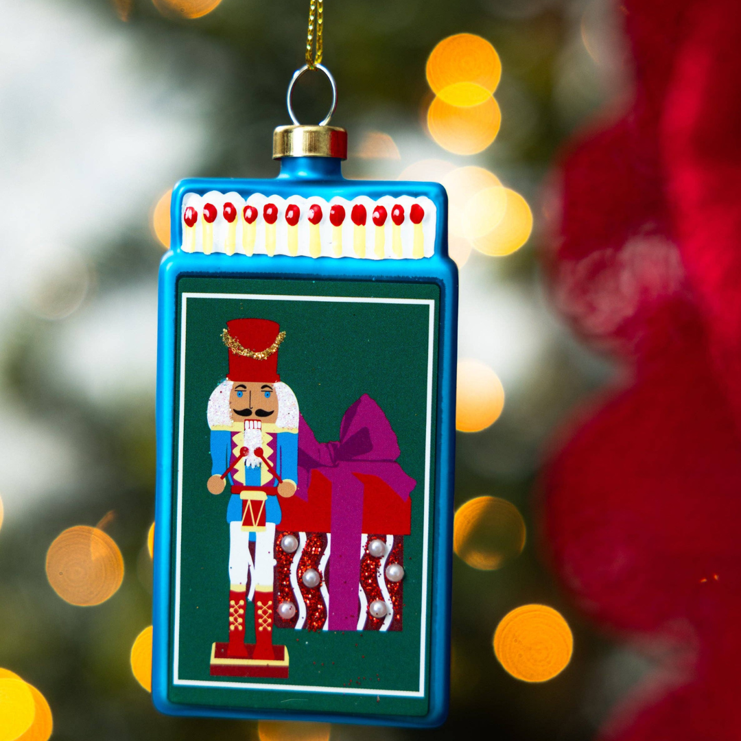 Matchbook Ornament - Nutcracker