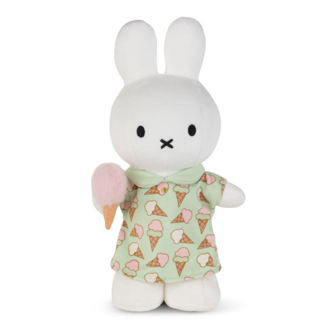 PRE ORDER - Miffy Ice Cream Dress Plush – 24cm
