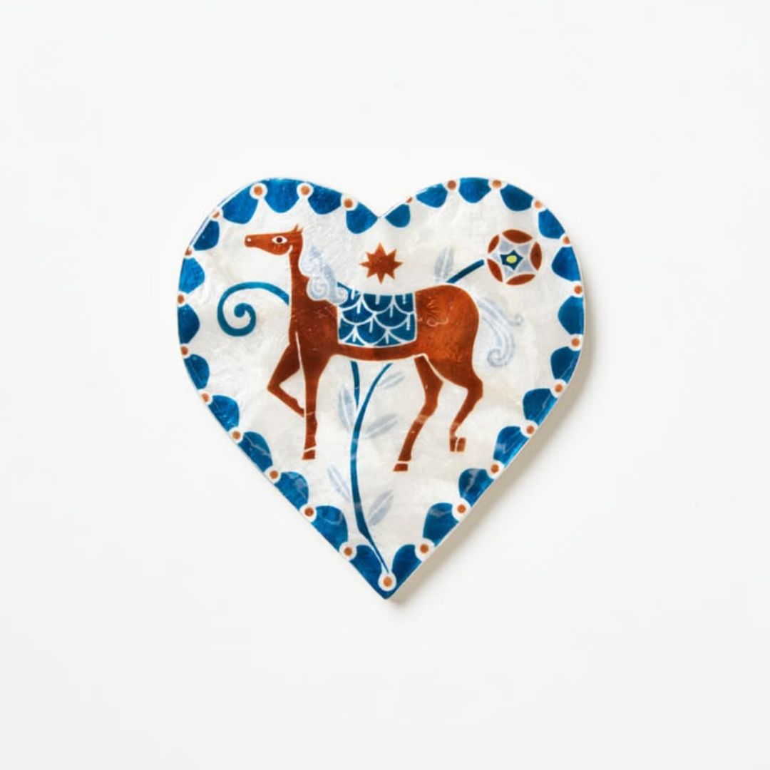 PALOMA HEART WHITE HORSE