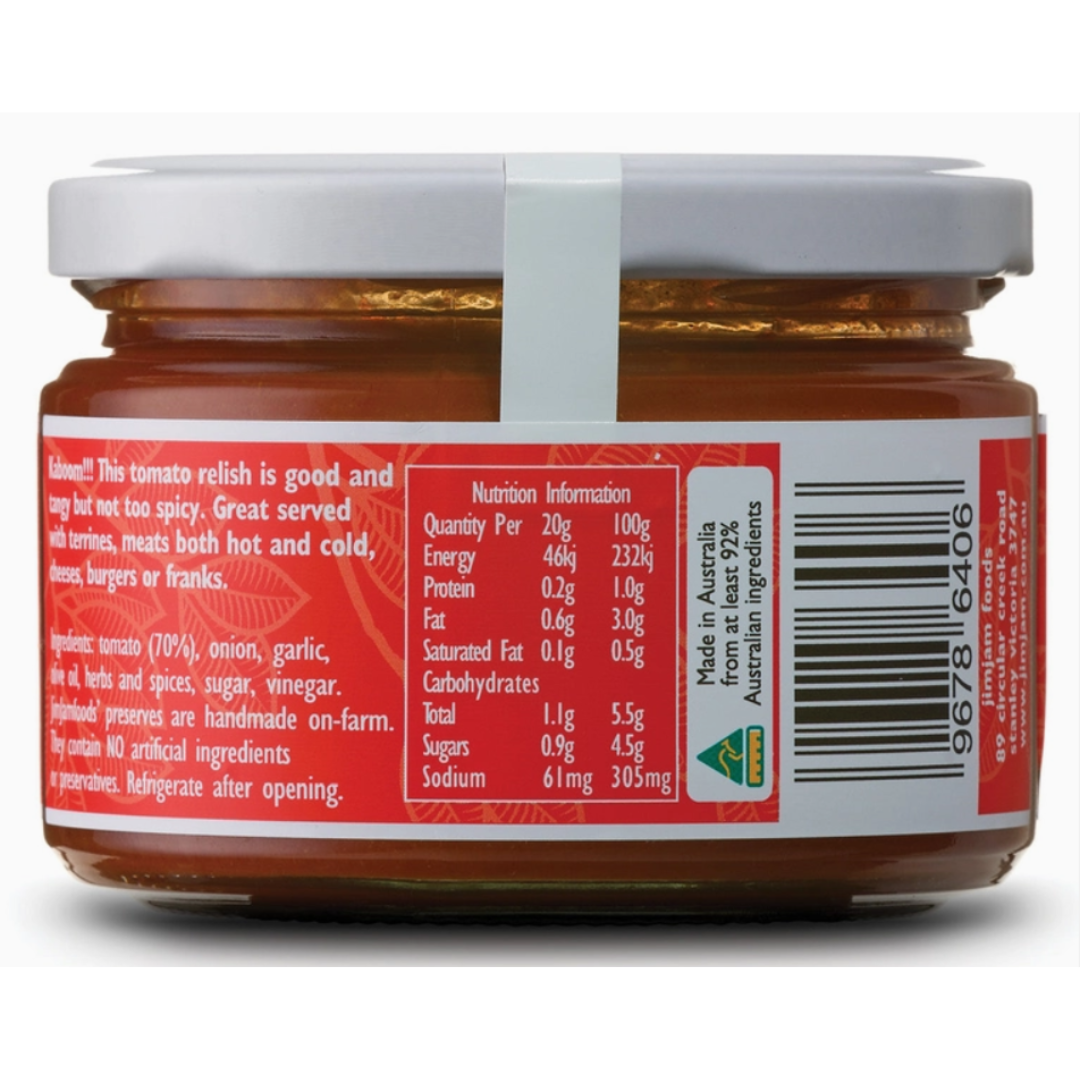 JimJam Foods Relish Big Bang Tang 270g