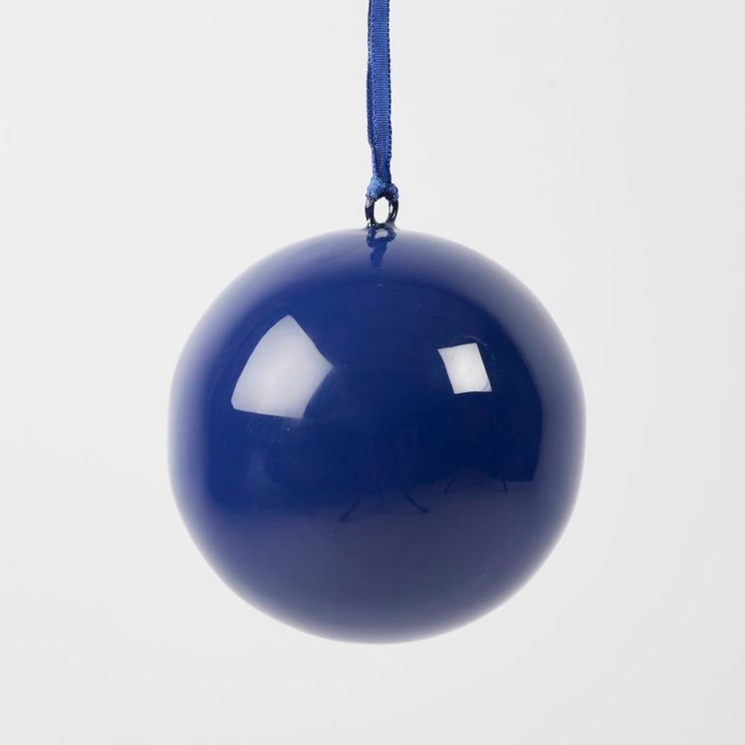 Gloss Navy Blue Bauble