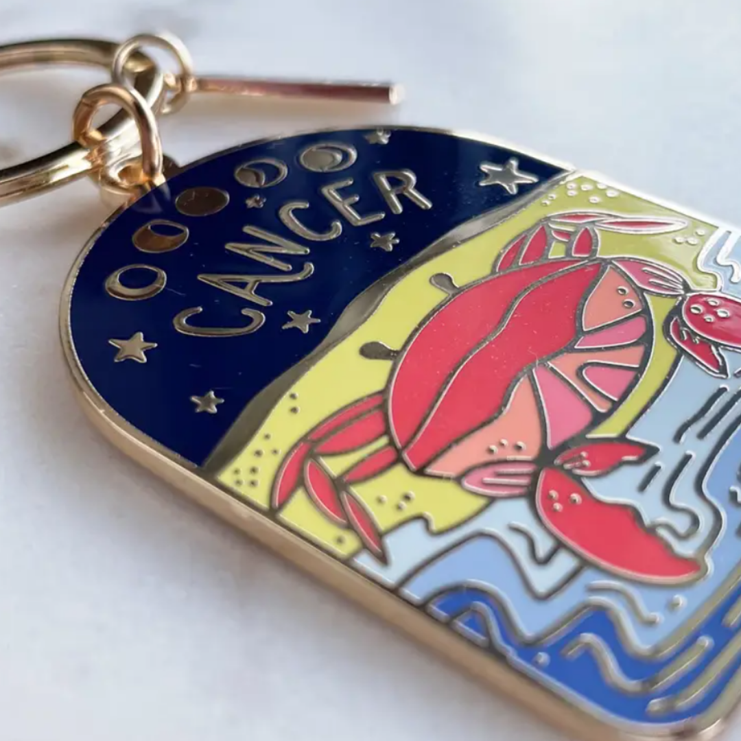 Cancer Keyring