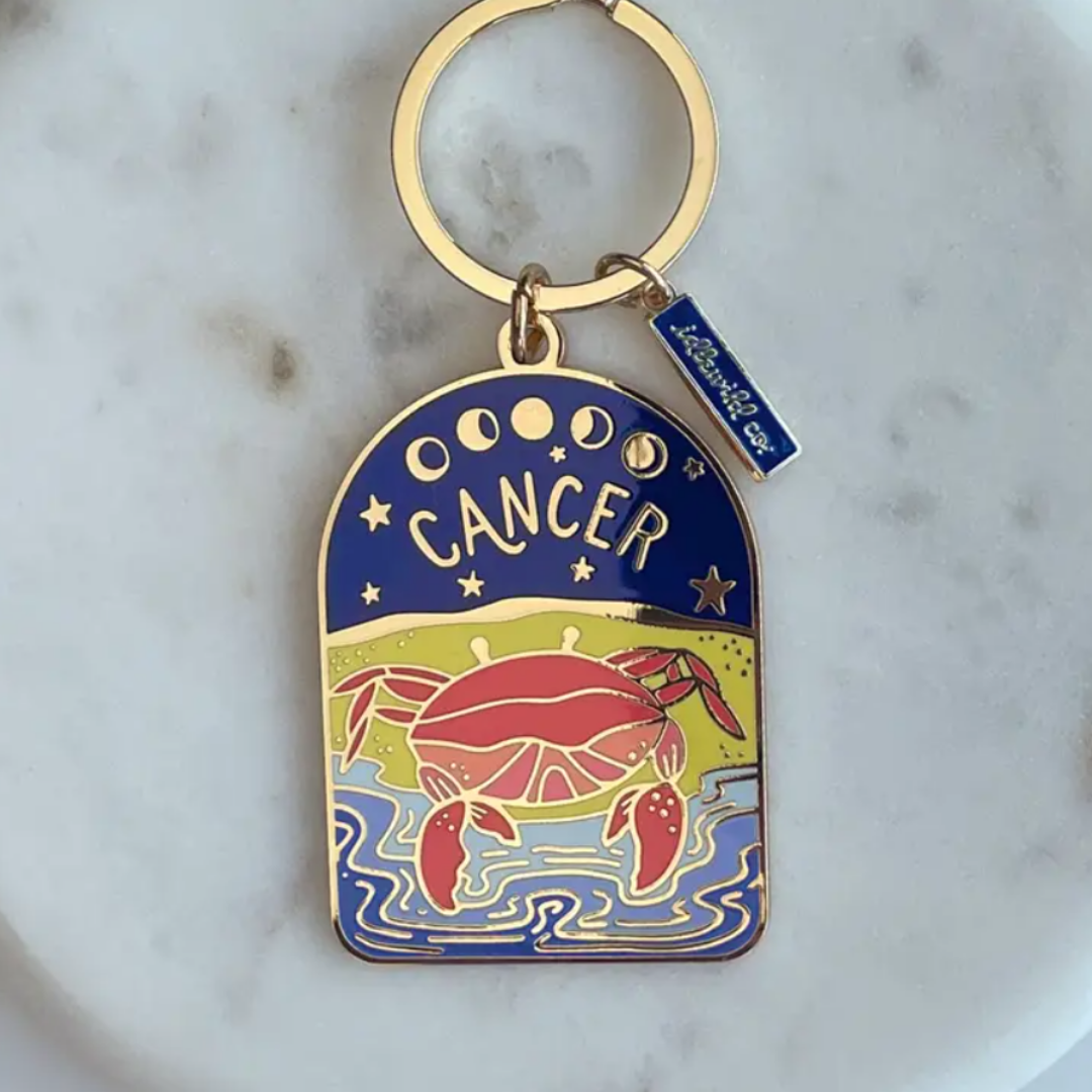 Cancer Keyring