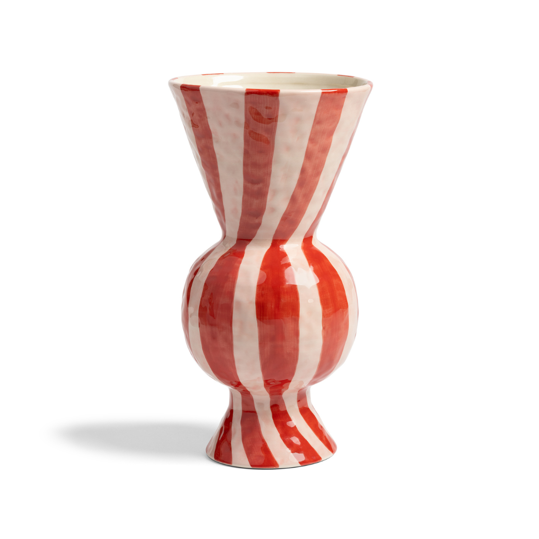 Red Rhombic Vase By &Klevering - PRE ORDER