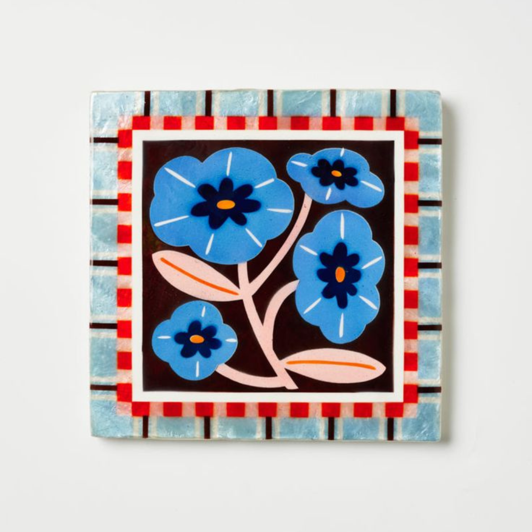 BLOOM NOUVEAU BLUE SQUARE