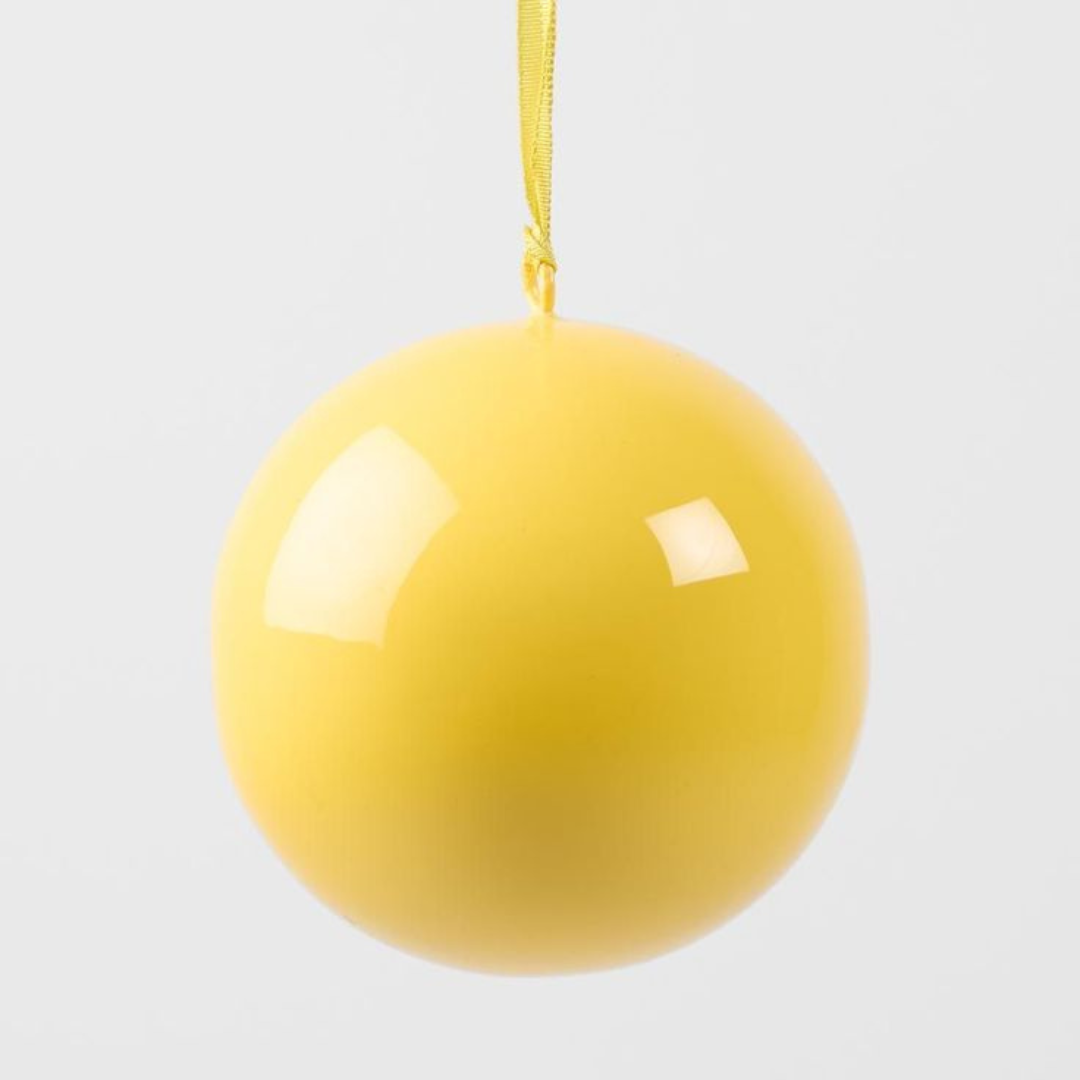 Gloss Yellow Bauble