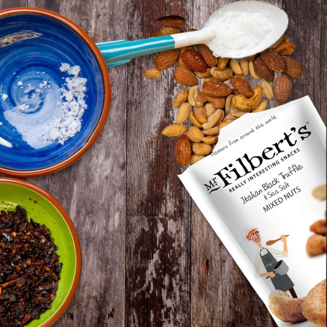 Mr Filbert's Italian Black Truffle Mixed Nuts 100g