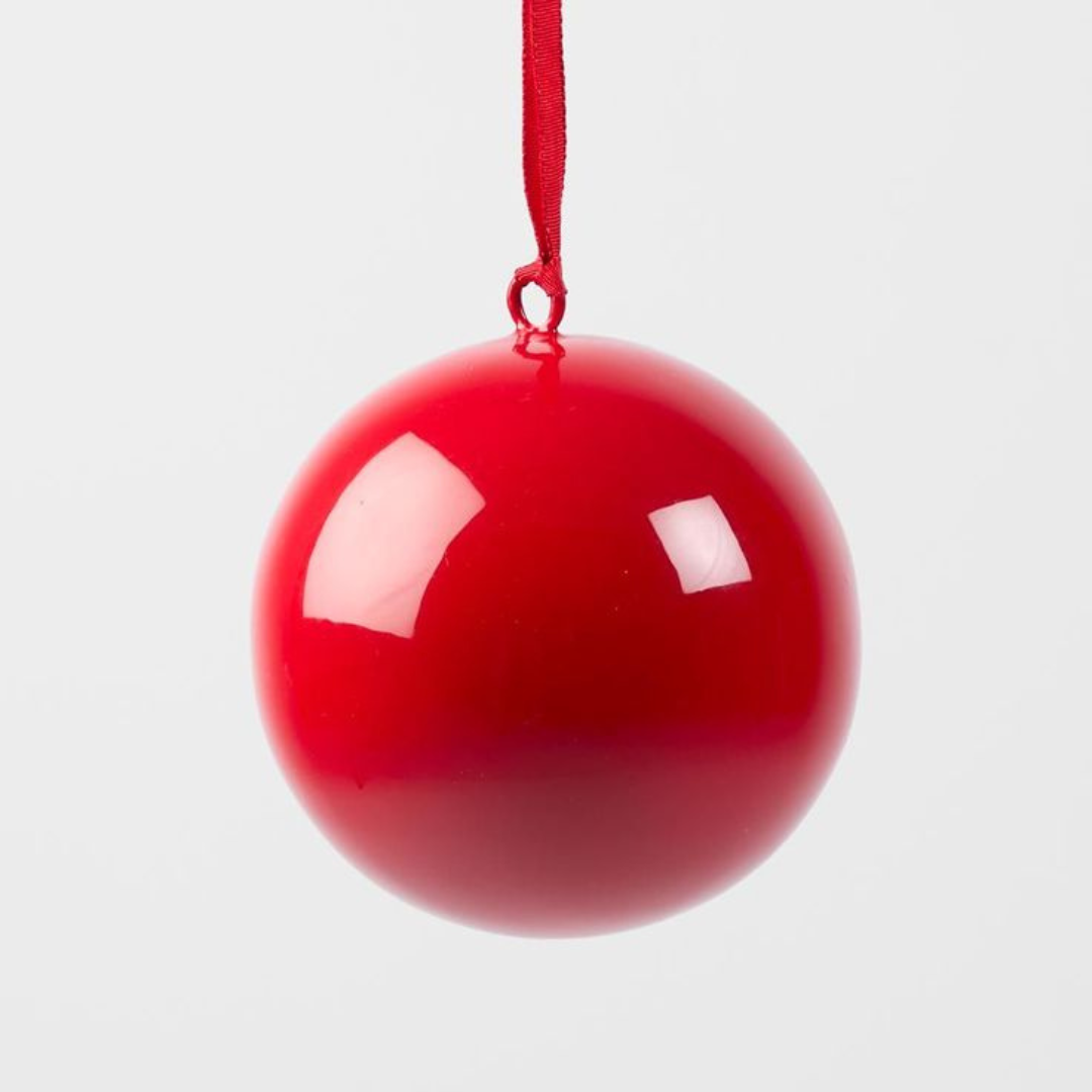 Gloss Red Bauble