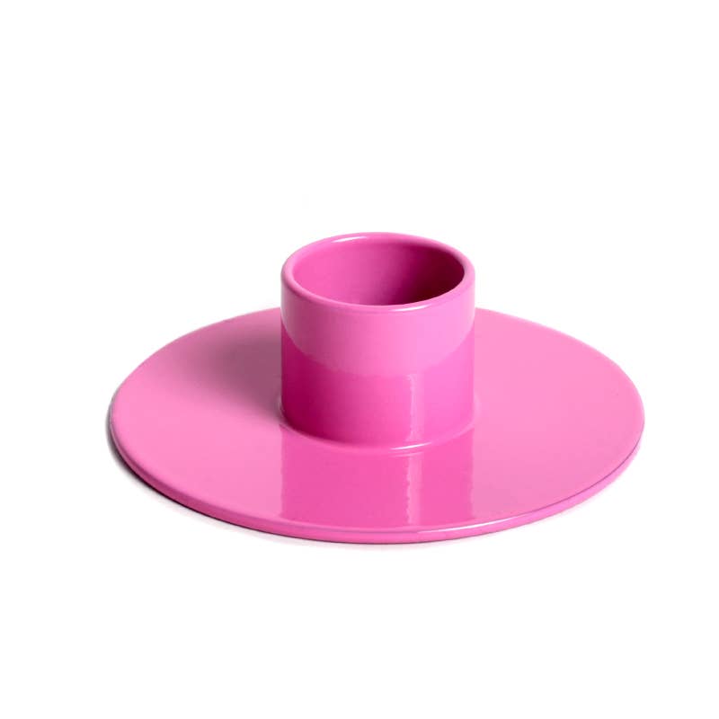 Candle Holder - Candy Pink