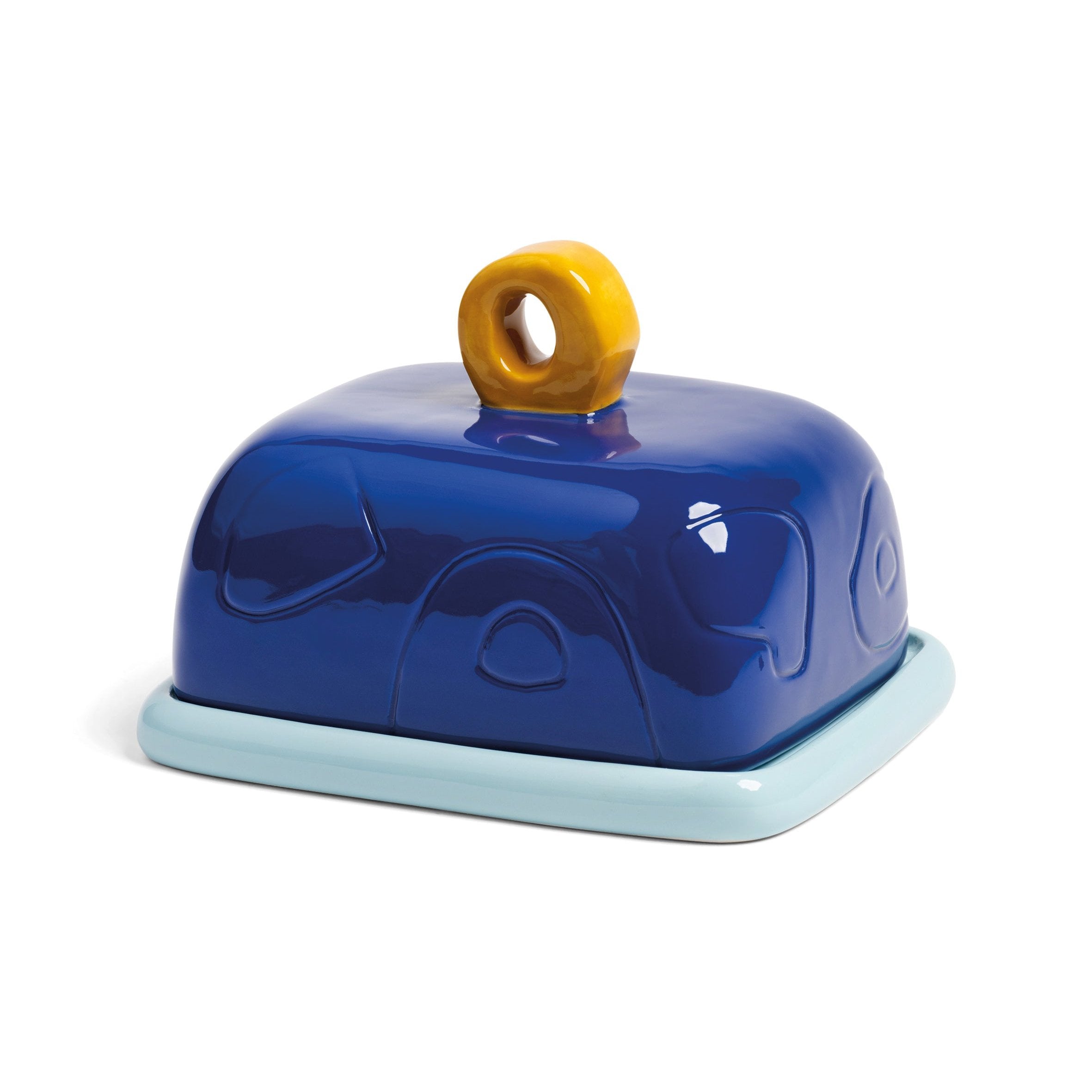 Butter Dish - Sketch Blue