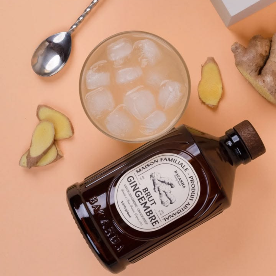 Bacanha Sirop Brut de Gingembre (Ginger) - 400 ml