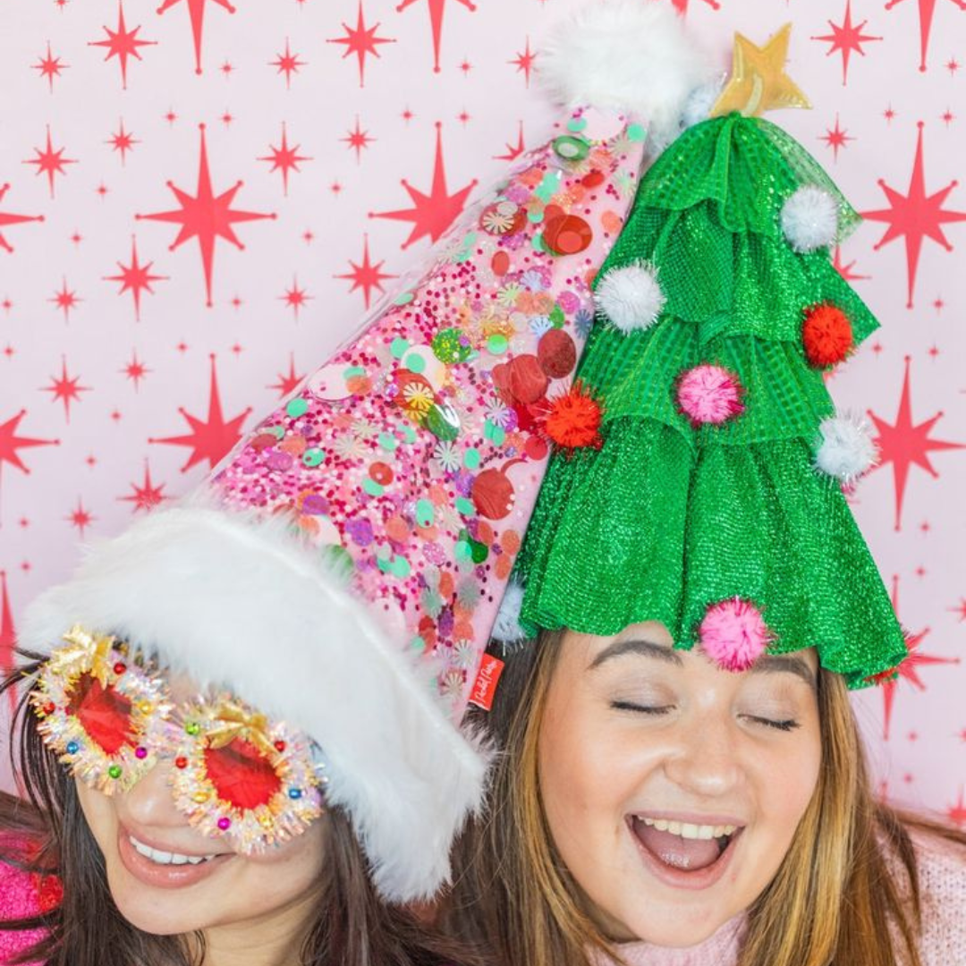 Holly Jolly Christmas Tree Hat