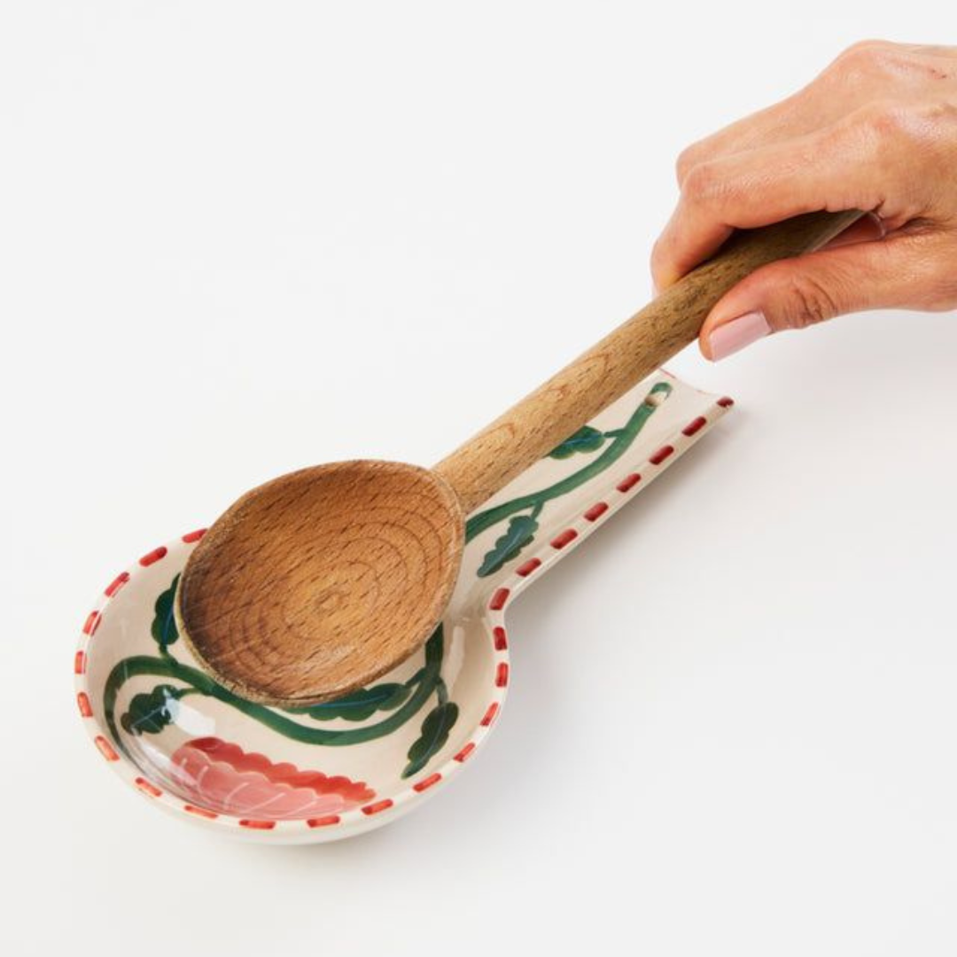 Bloomie Pink Flower Spoon Rest