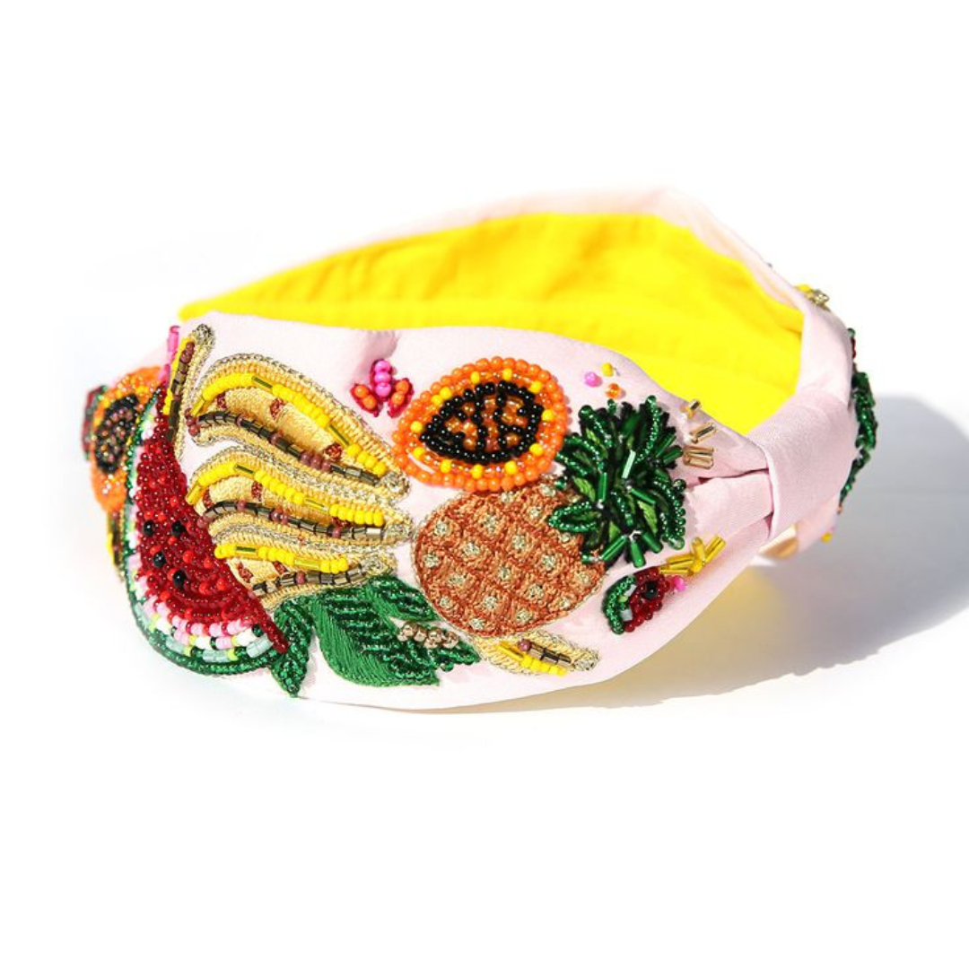 Fruit Salad Beaded Headband