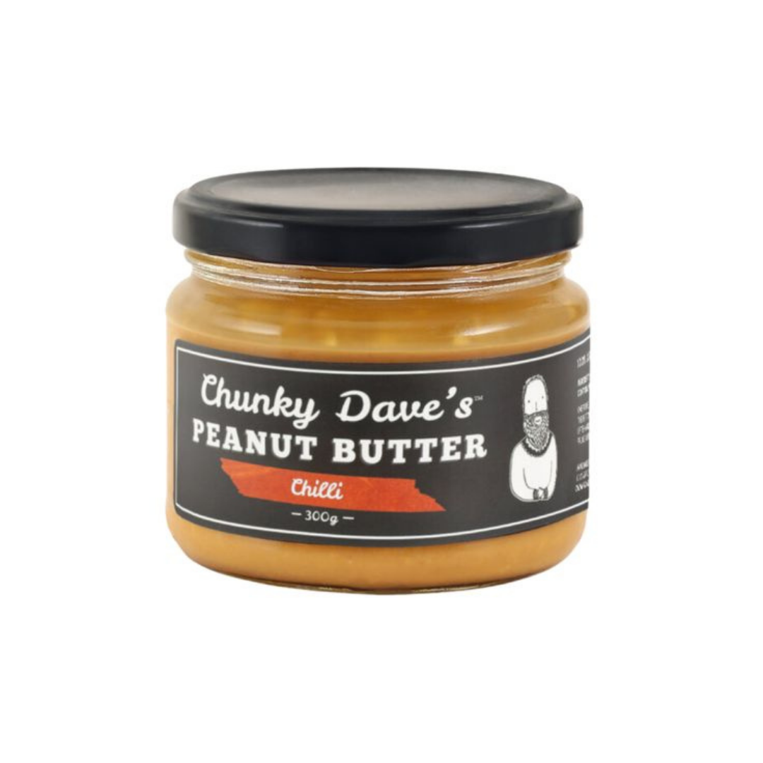 Chunky Dave's Chilli Peanut Butter 300gm