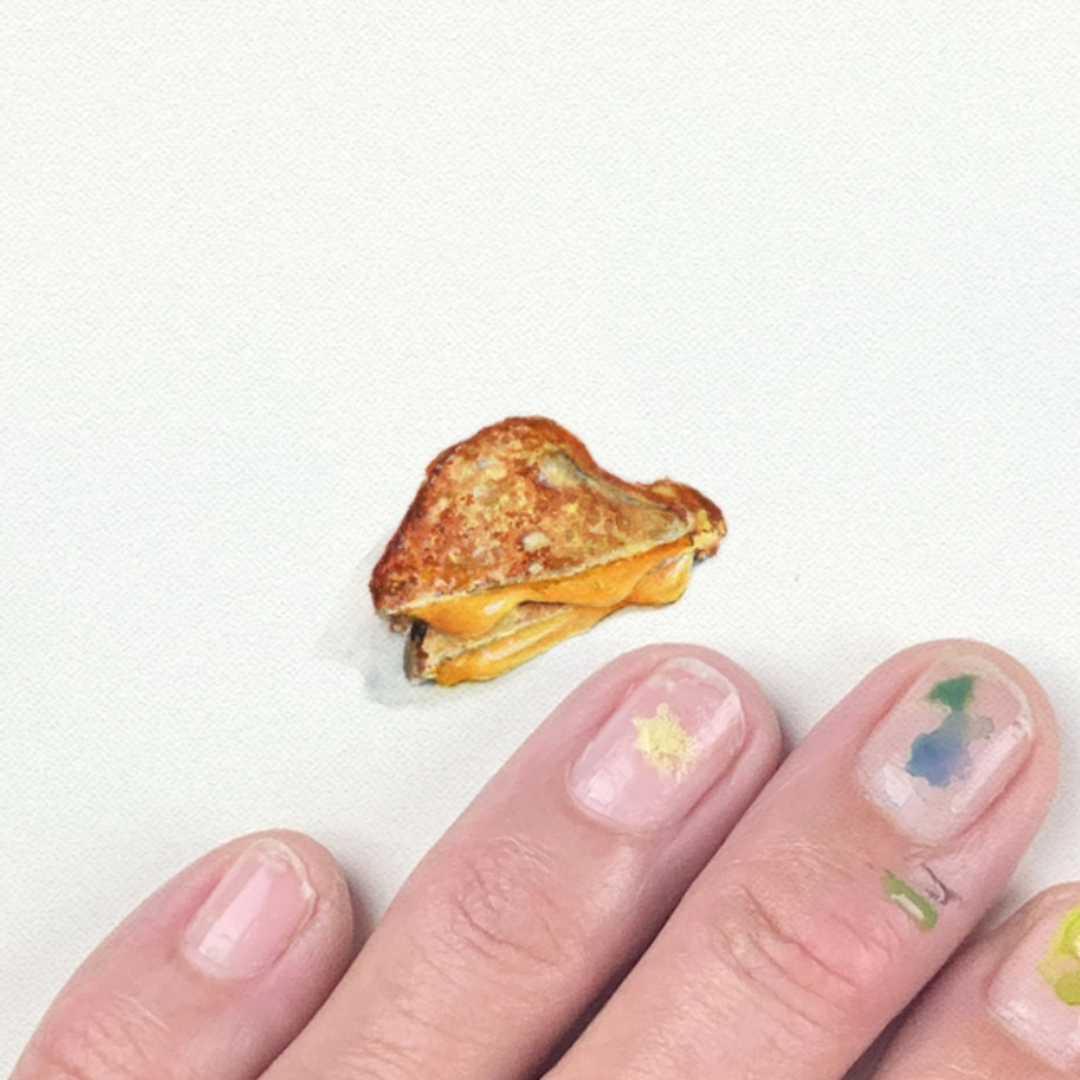 Grilled Cheese Sandwich - Tiny Print