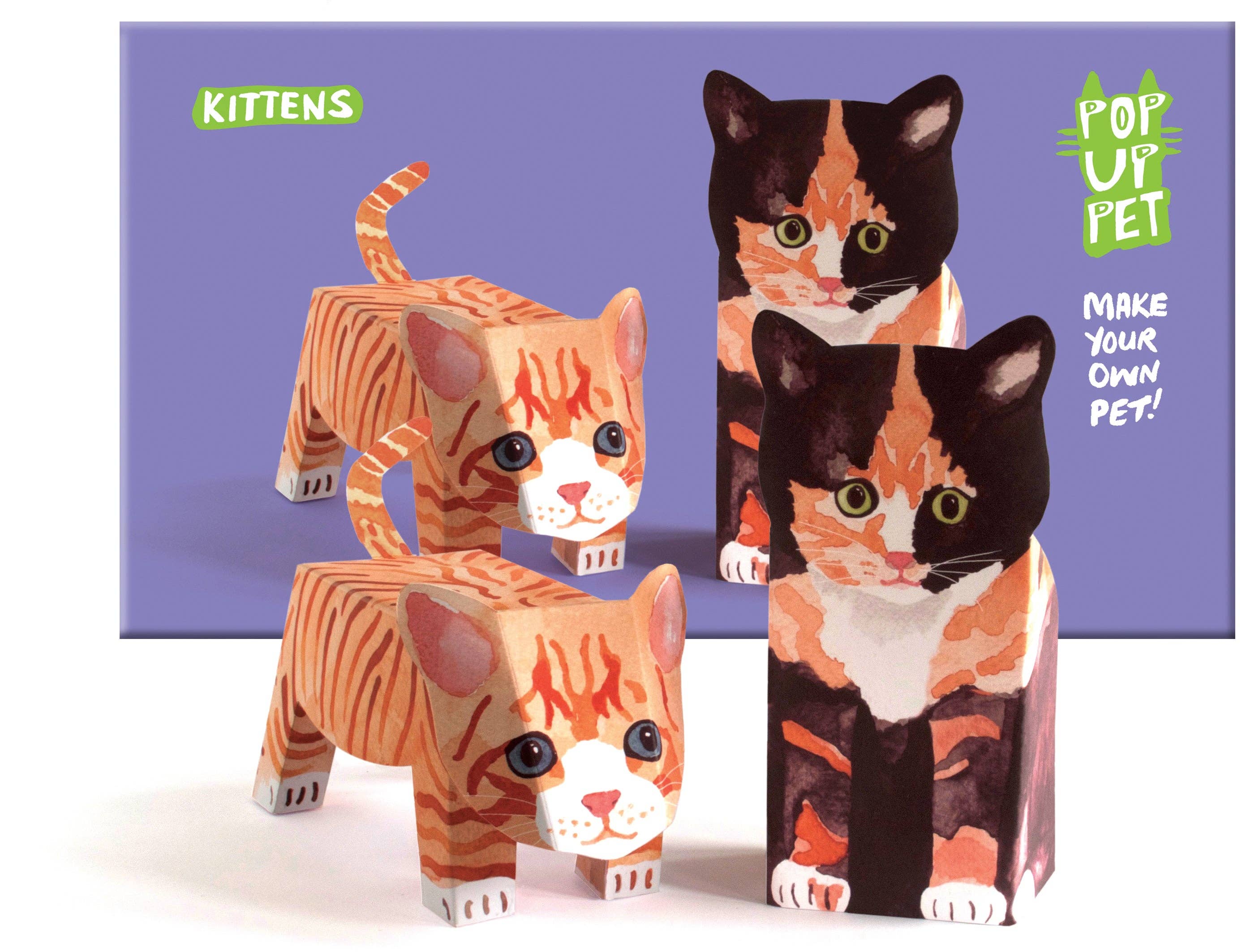 Pop Up Pet Kittens – Paper Pet Gift