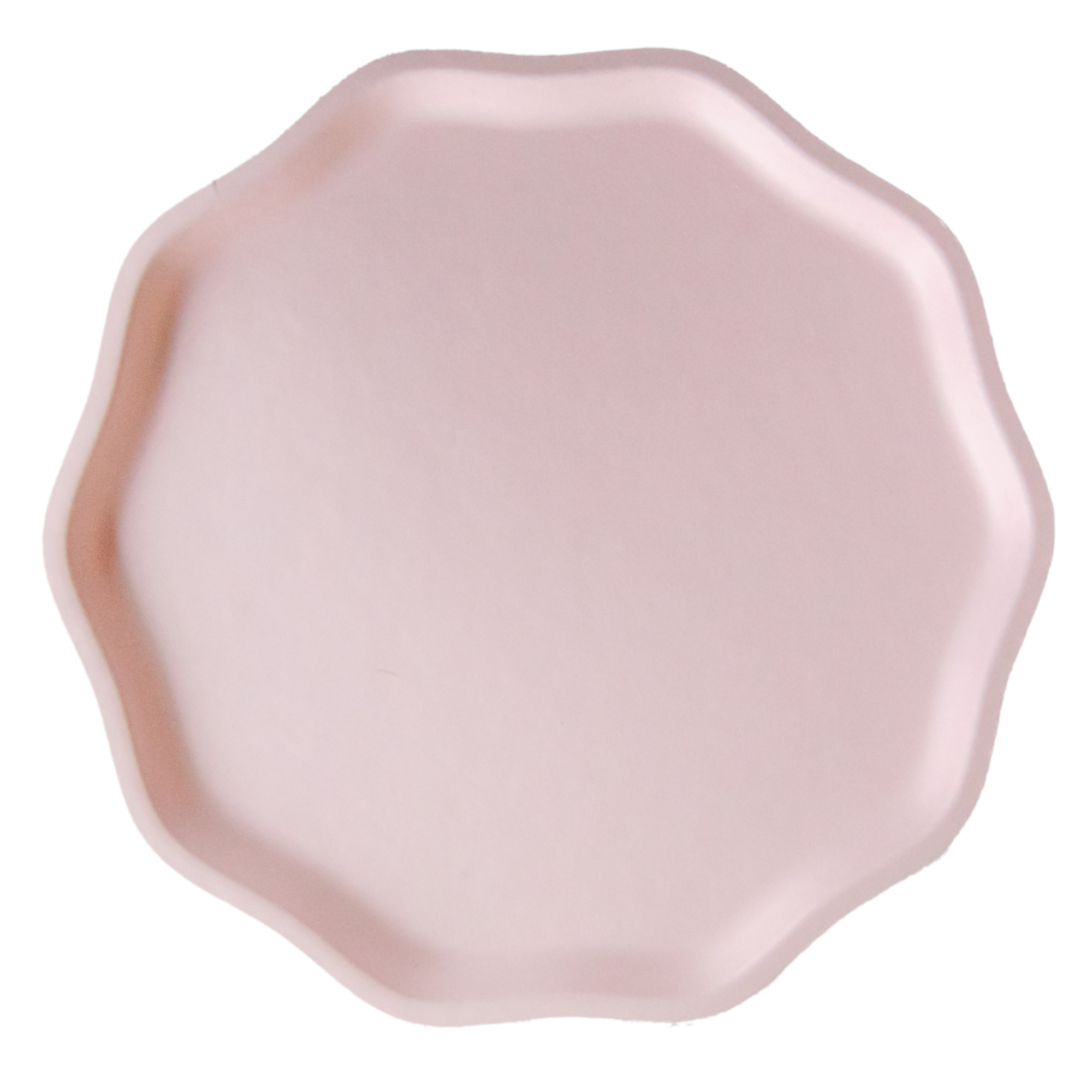 PETAL PINK COMPOSTABLE DINNER PLATES