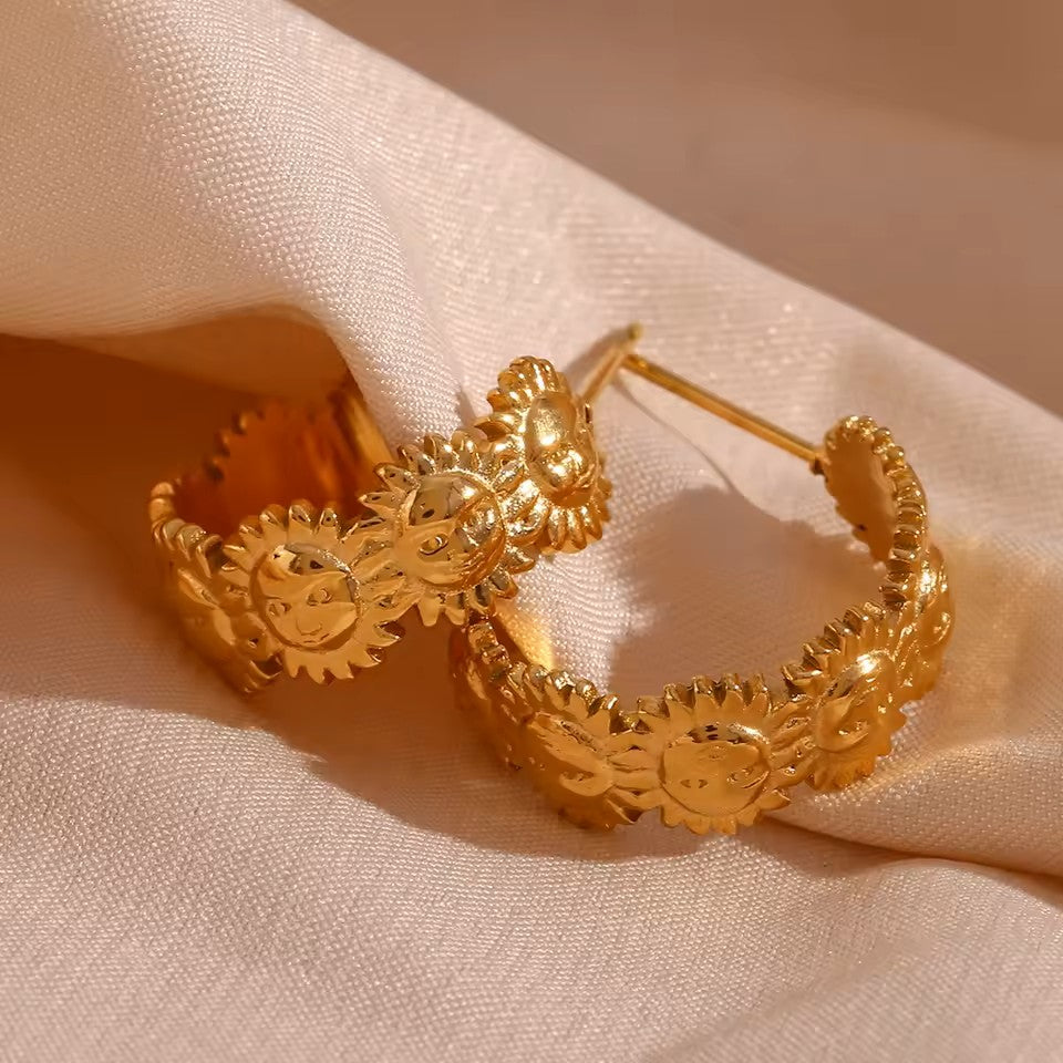 Sunny Side Up Waterproof Earrings