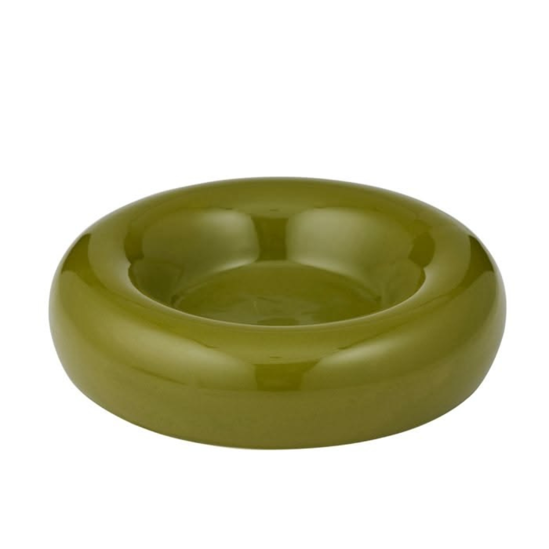Orb Ceramic Bowl - Olive