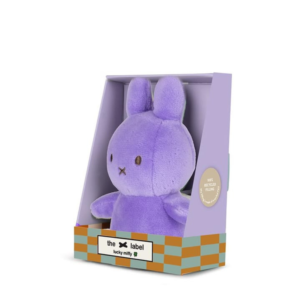 PRE ORDER - Lucky Miffy Plush – Bright Lilac 10cm