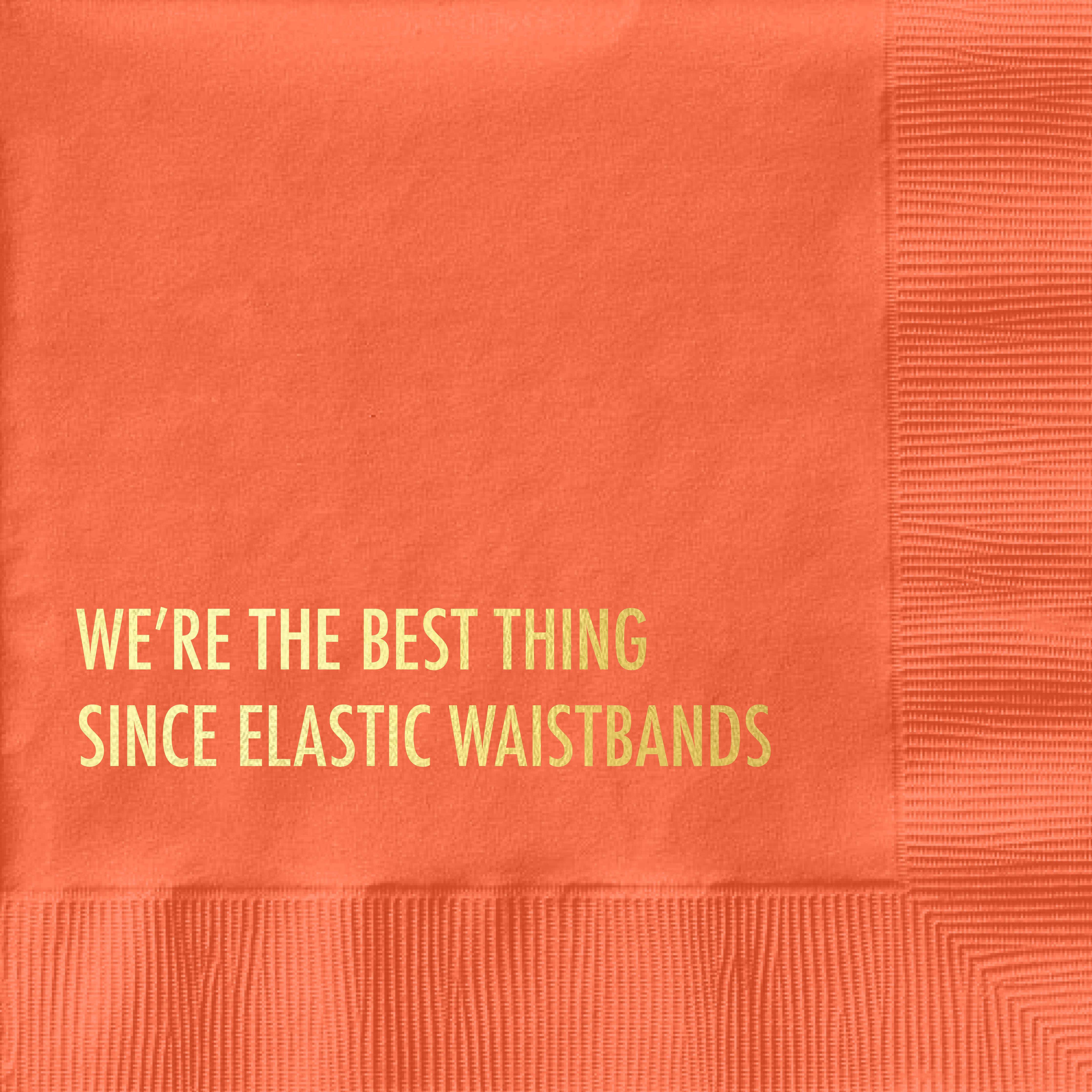 Elastic Waistbands Cocktail Napkins