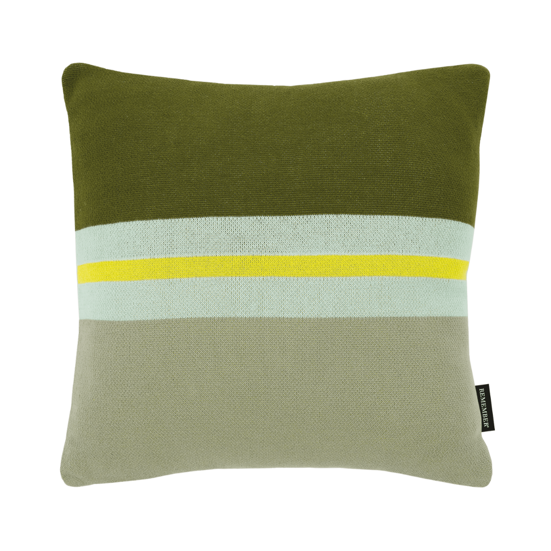 Salvia Knitted Cotton Cushion