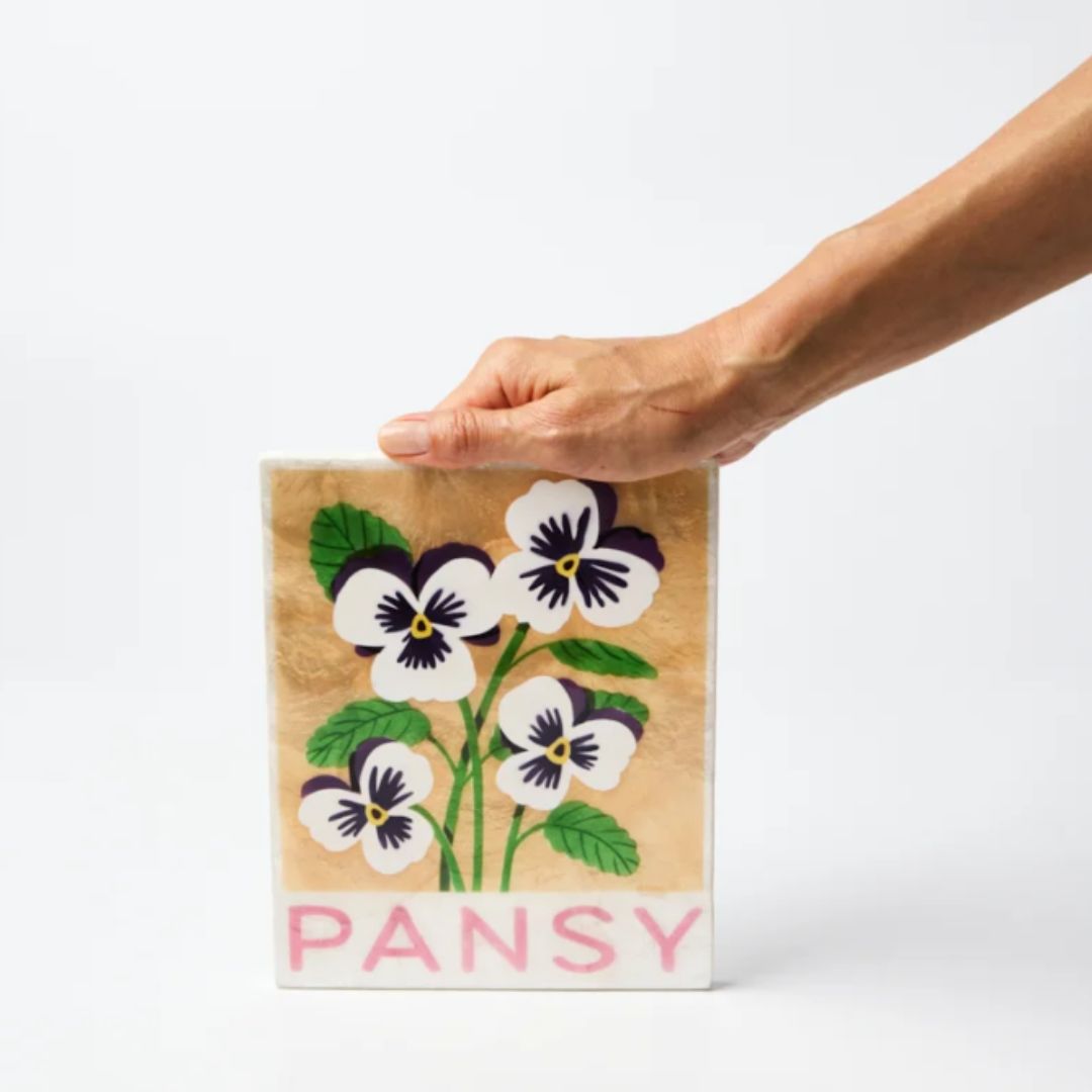 MARKET WALL ART PANSY