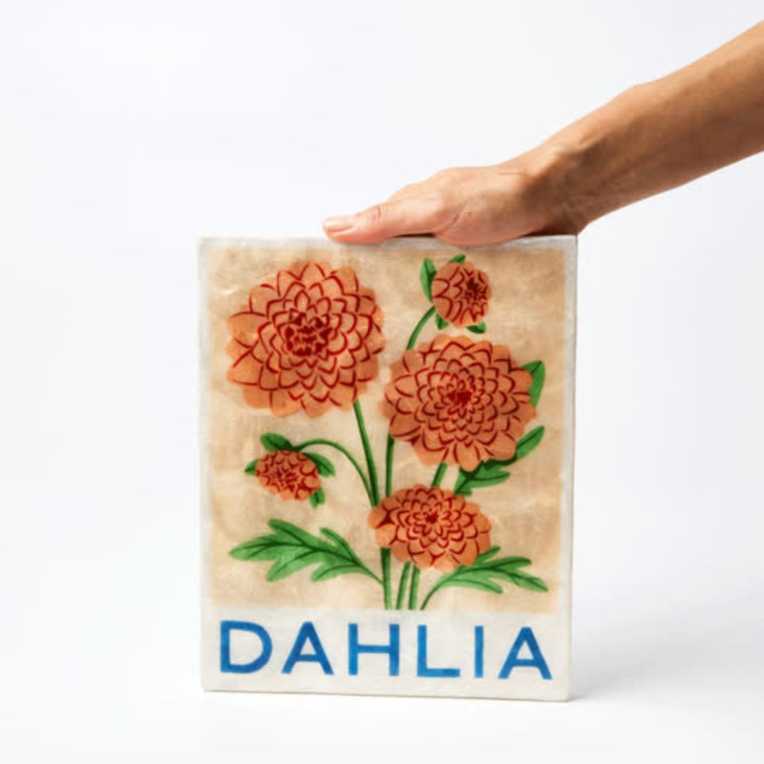 MARKET WALL ART DAHLIA