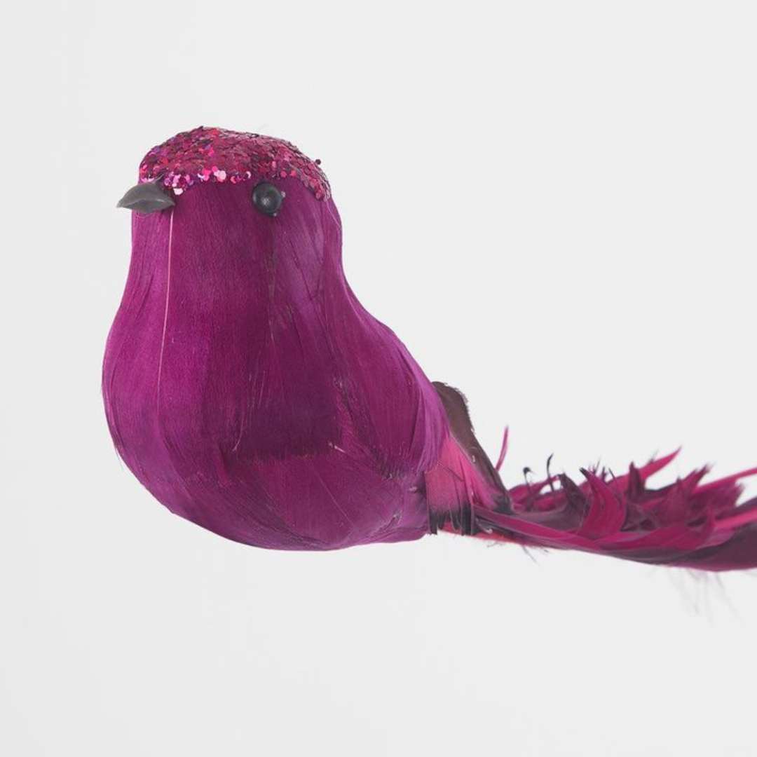Ellou Clip on Bird - Fuchsia