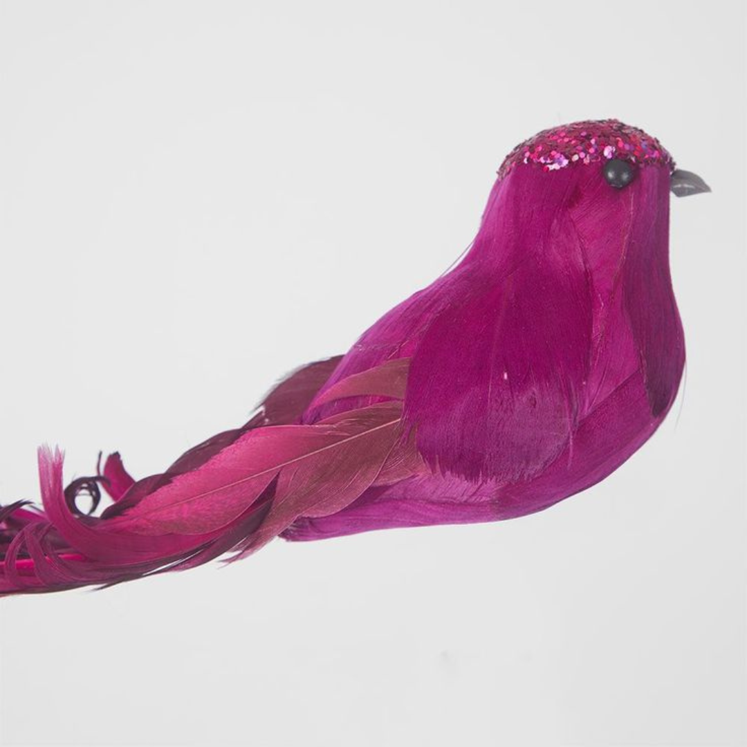 Ellou Clip on Bird - Fuchsia