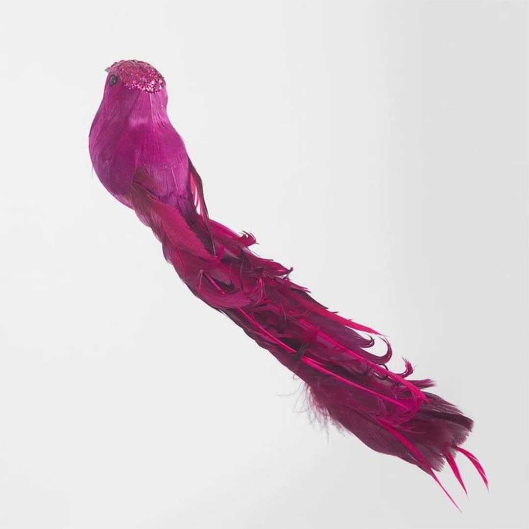 Ellou Clip on Bird - Fuchsia