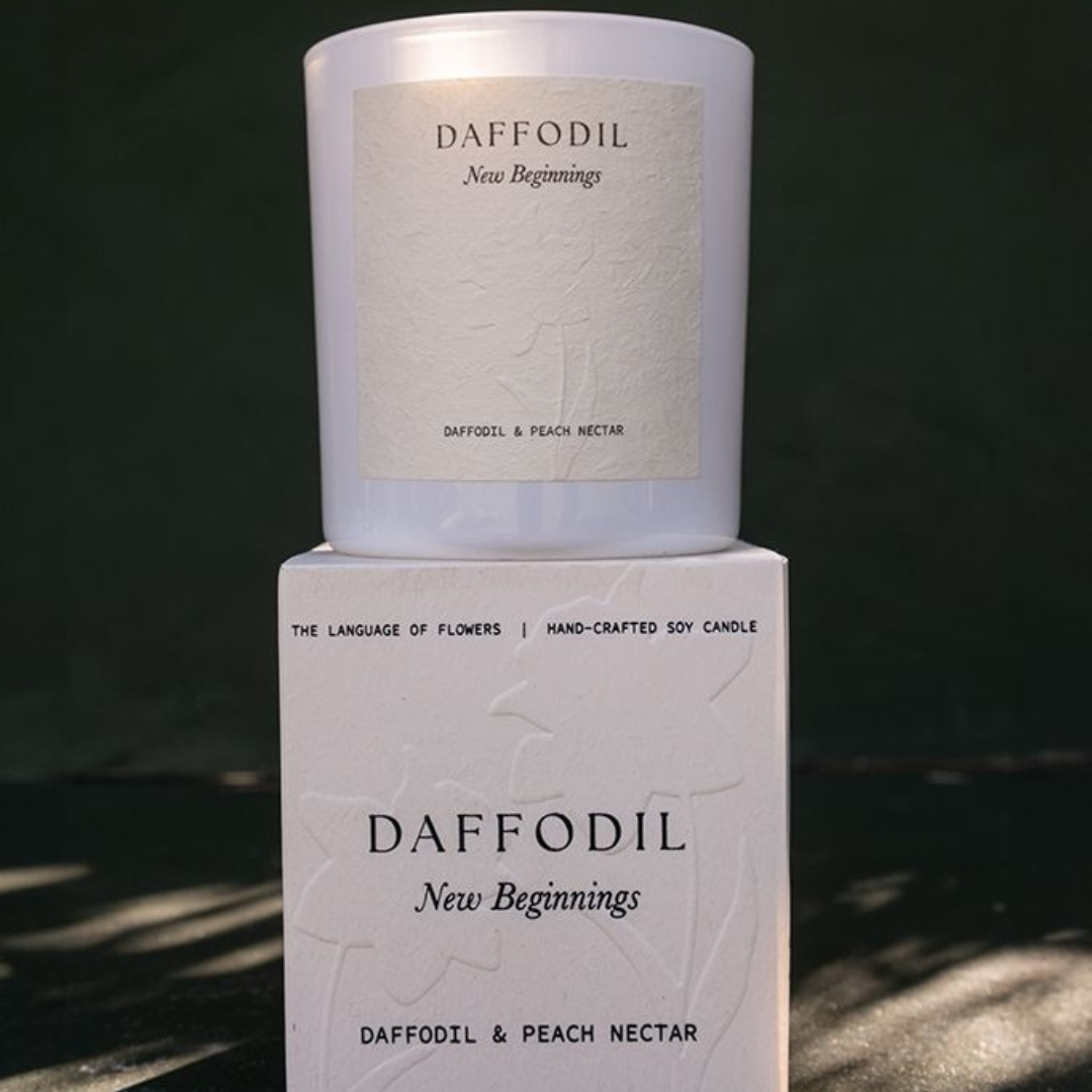 Daffodil Candle | Daffodil & Peach Nectar