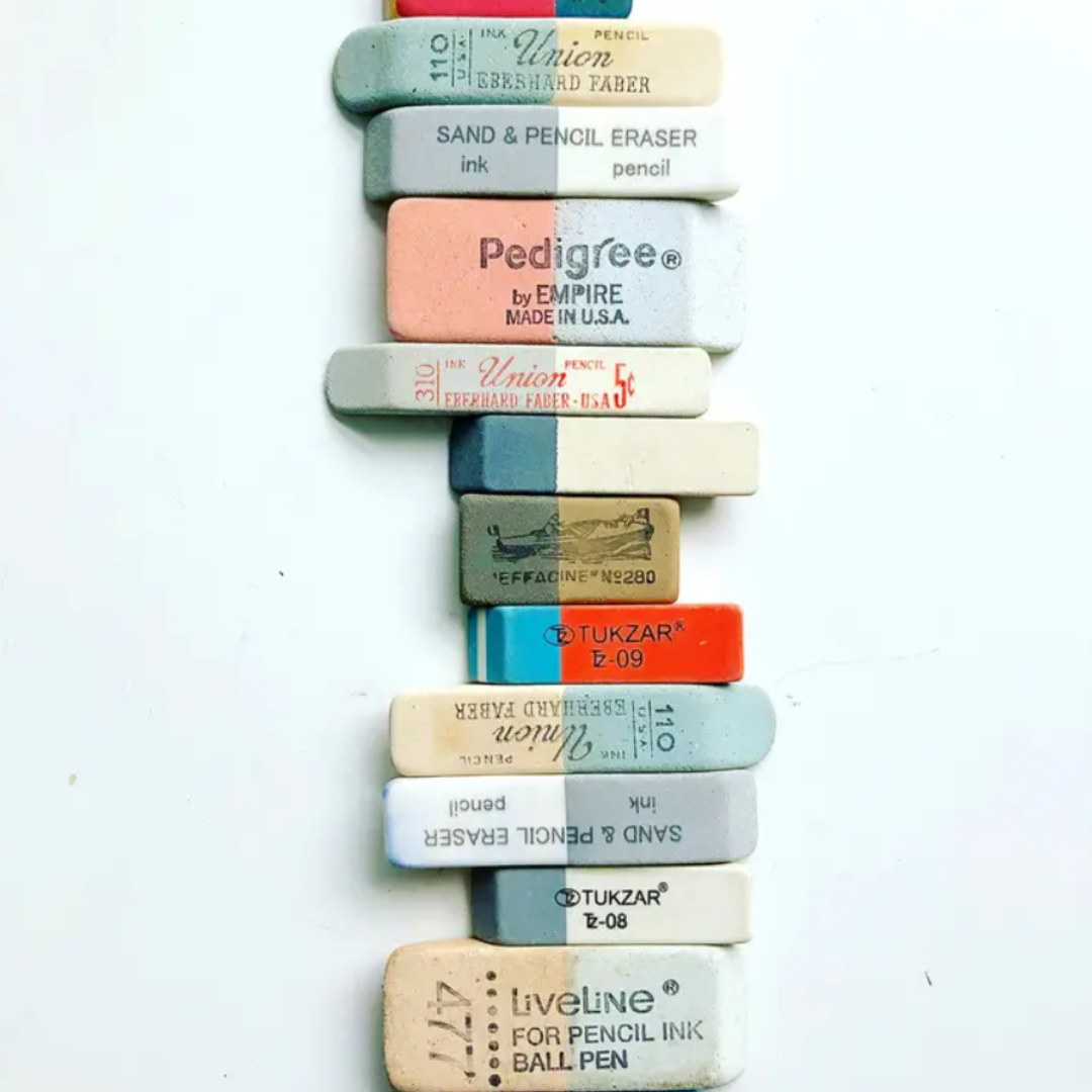 Eraser Arrangement No. 3 - Photographic Print