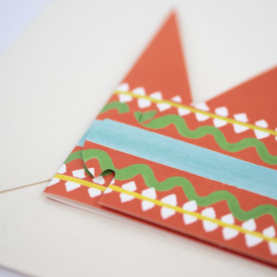 Birthday King Party Hat Card