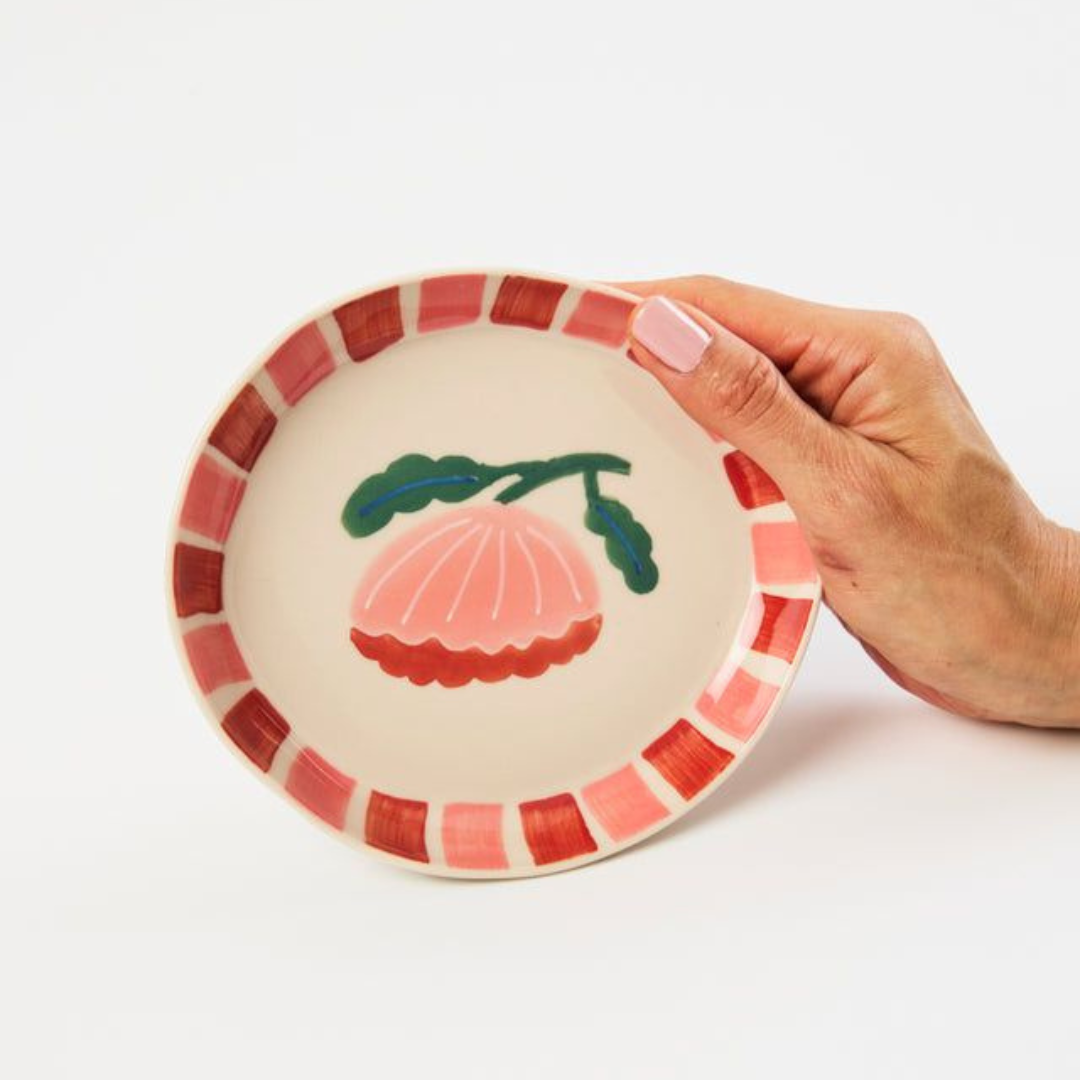 Bloomie Pink Flower Dish